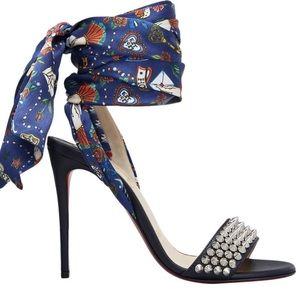 Louboutin Sandale Du Desert Spikes 100 MM